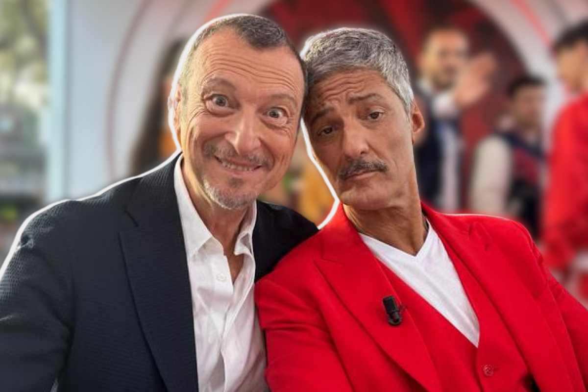 Amadeus e Fiorello show insieme