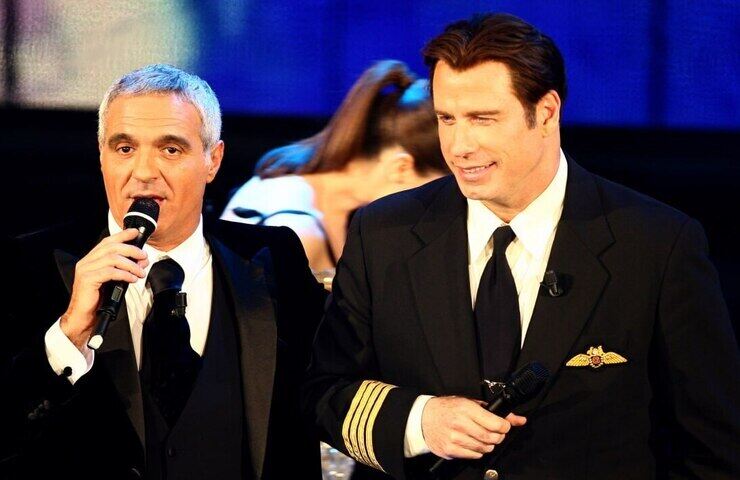 John Travolta a Sanremo
